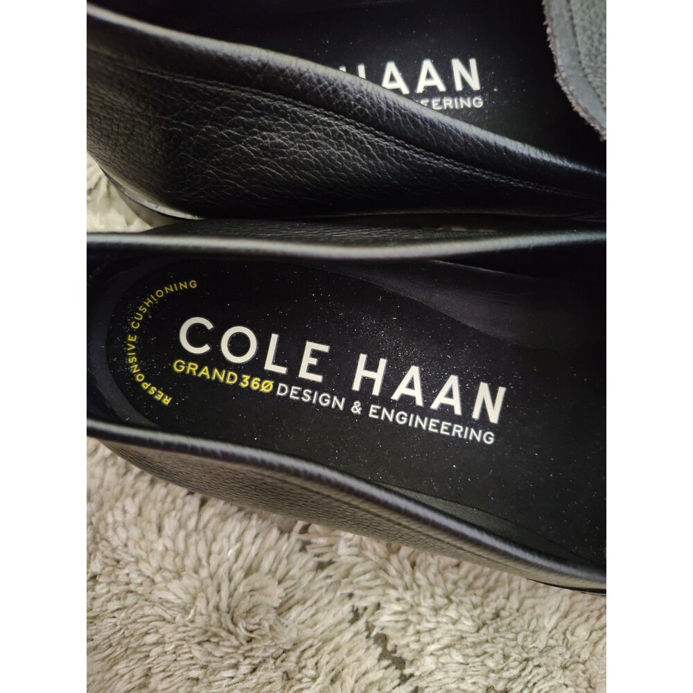 Cole Haan Black Sip On Men's Shoes Size 11M Style C39553 Grand 360 Design NWOB - Picture 4 of 5